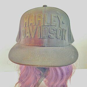 Harley-Davidson Embroidered Black on Black Cap Genuine Motorclothes
